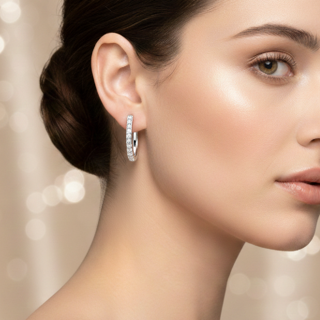 Silver Earrings For Women - 925 Silver