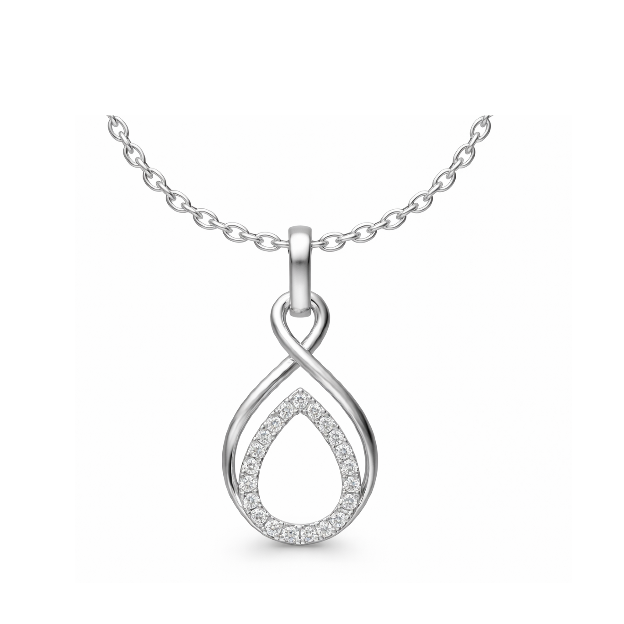Silver Pendant For Women With Chain | 925 Silver